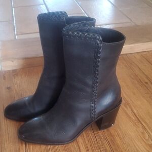 FRYE AND CO Giovanna Leather Boots, 8